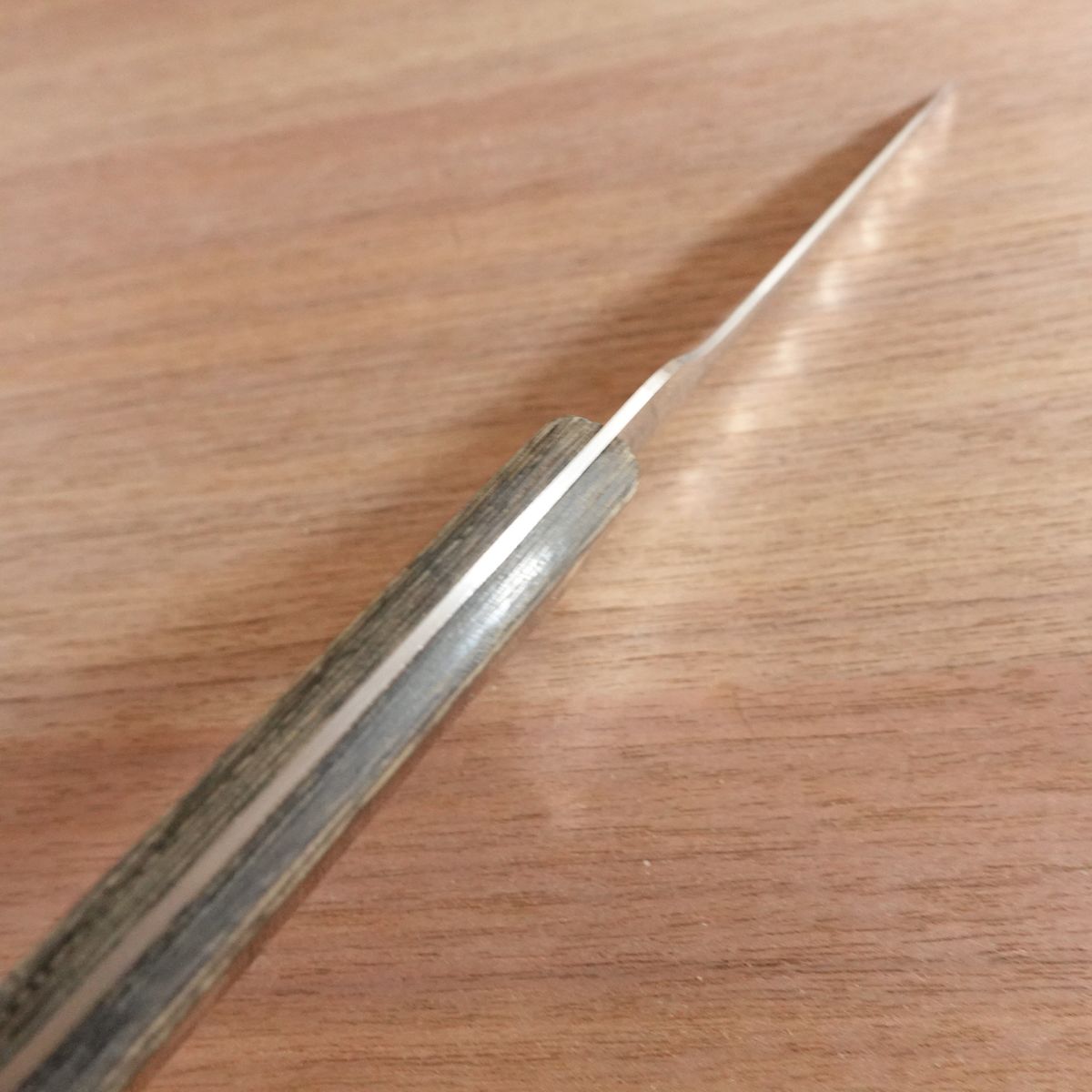 Glestain Petty Knife, Sharpened, Home Petty, Fruit Knife, Decorative Cutting, Slightly Single Bevel, 140mm