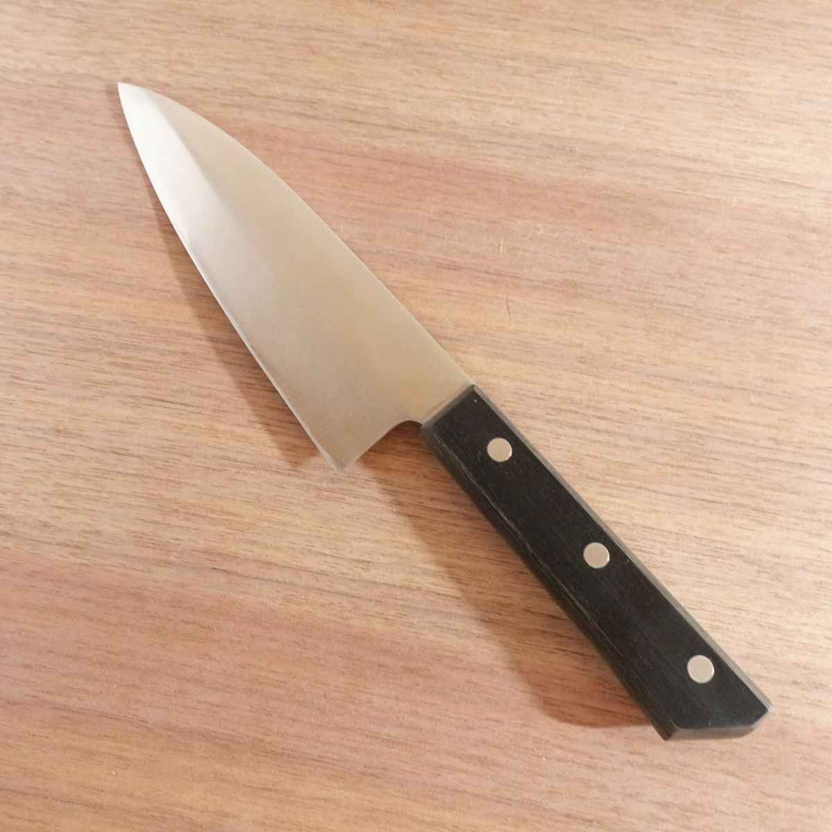 Glestain Gyuto Knife, Sharpened, All-Purpose Knife, Stainless Steel, Also for Deba Use, Nearly Unused, 160mm