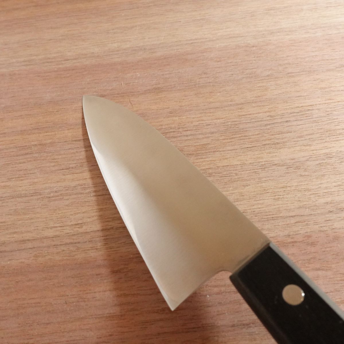 Glestain Gyuto Knife, Sharpened, All-Purpose Knife, Stainless Steel, Also for Deba Use, Nearly Unused, 160mm