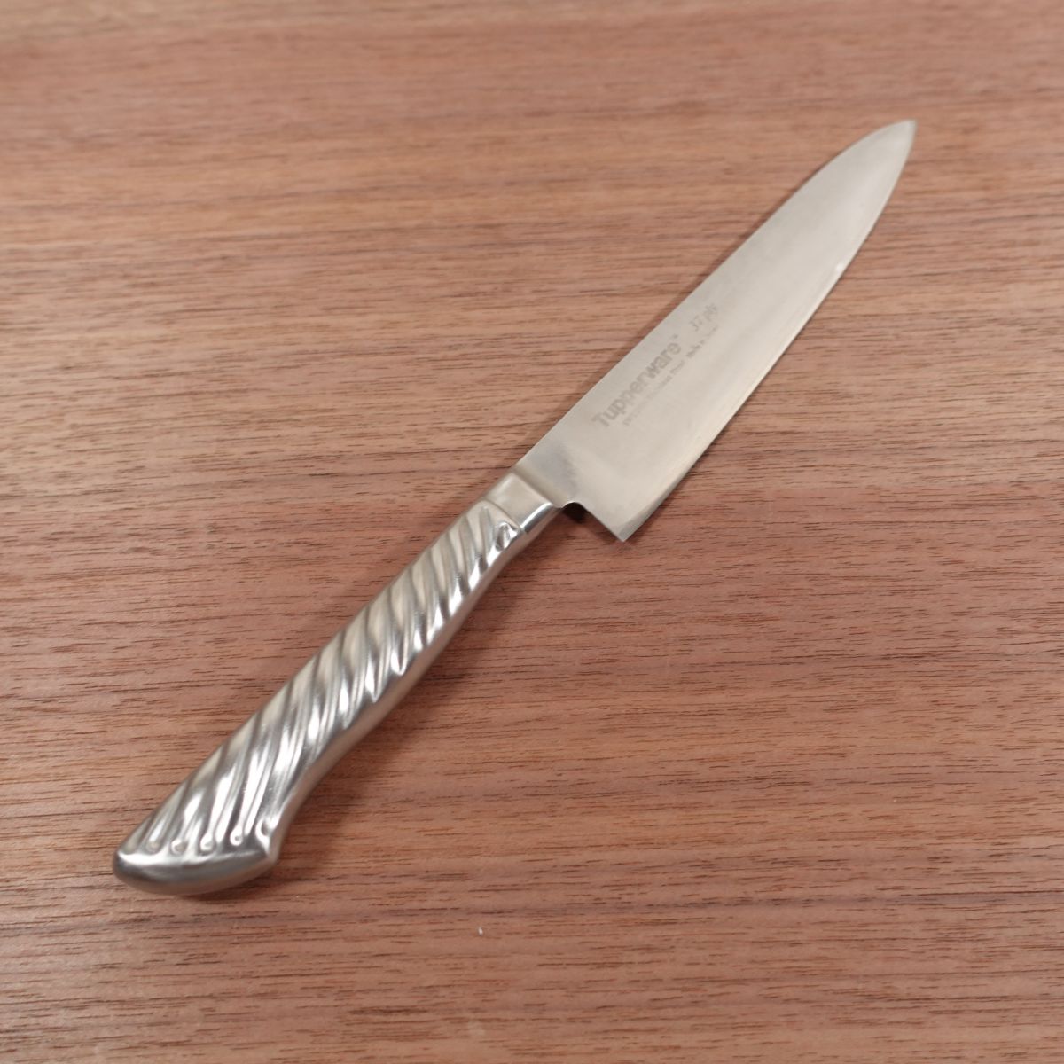 Couteau Petty Tupperware, aiguisé, Damas, couteau à fruits, tout en acier inoxydable, fabriqué au Japon, 145 mm