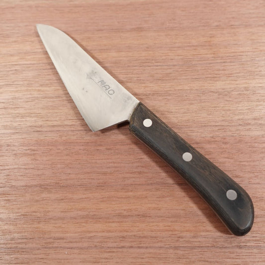 MAC Santoku Knife, Sharpened, All-Purpose Knife, Stainless Steel, Maku, 135mm