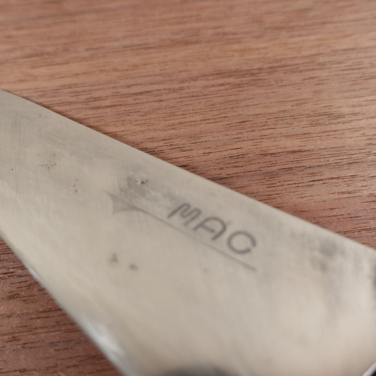 MAC Santoku Knife, Sharpened, All-Purpose Knife, Stainless Steel, Maku, 135mm