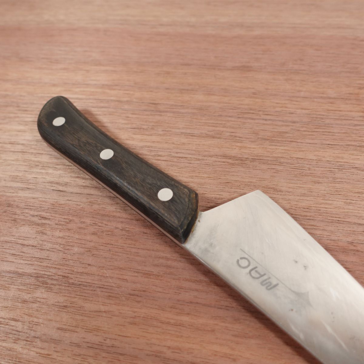 MAC Santoku Knife, Sharpened, All-Purpose Knife, Stainless Steel, Maku, 135mm