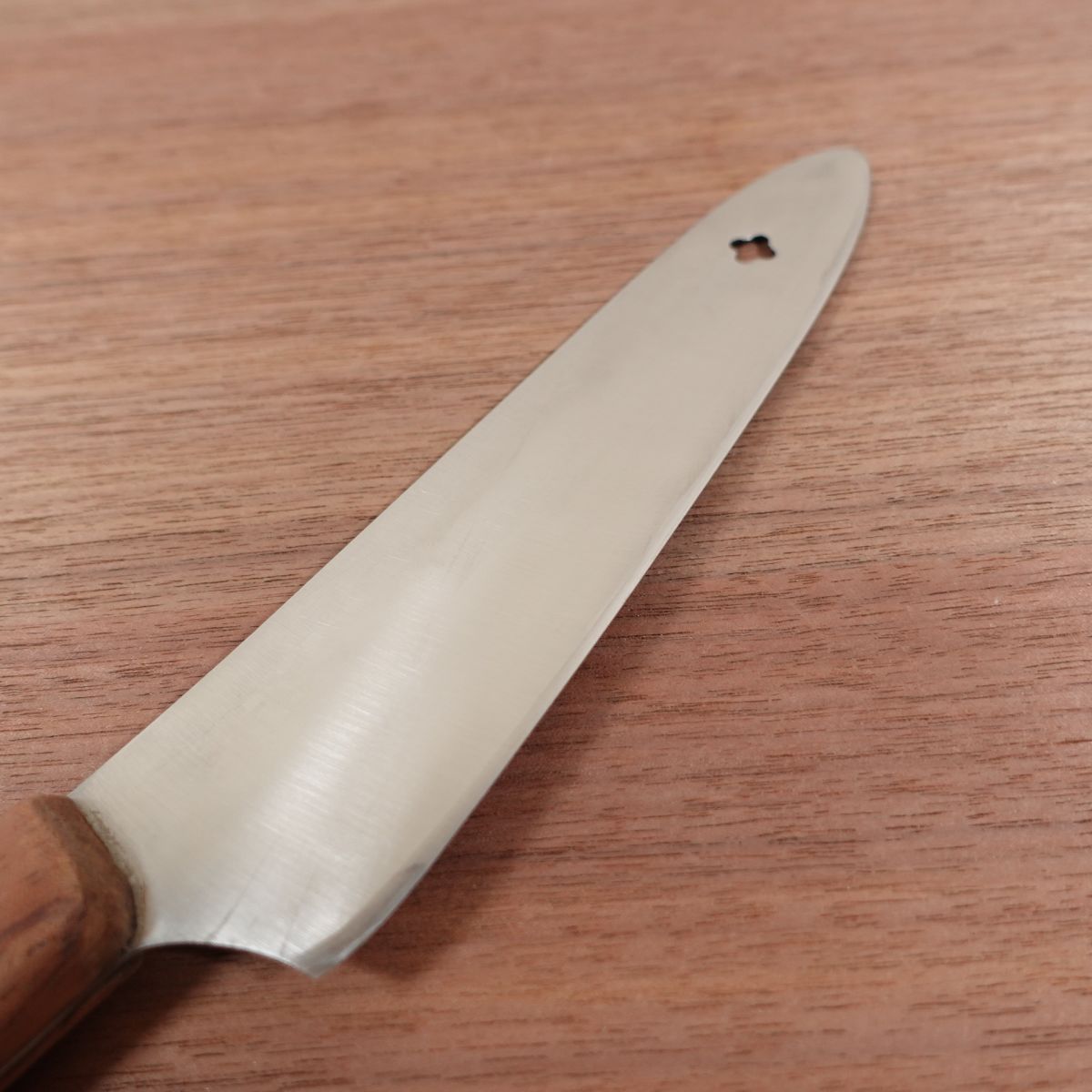 MAC III Santoku Knife, Sharpened, All-Purpose Knife, Stainless Steel, Maku, Handle Gouge, 170mm
