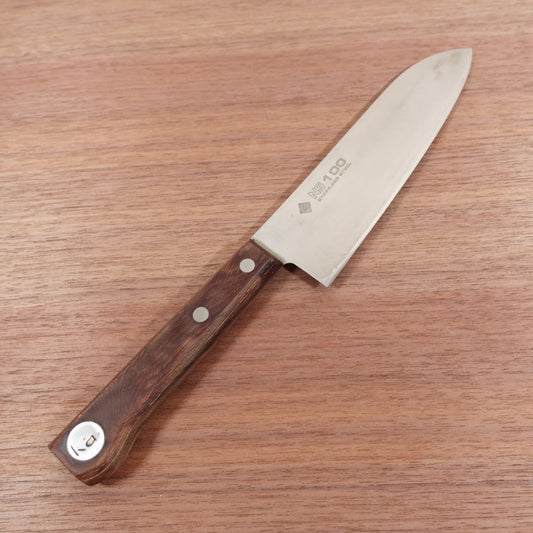 NS100 Santoku Knife, Sharpened, KAI, All-Purpose Knife, Stainless Steel, 170mm