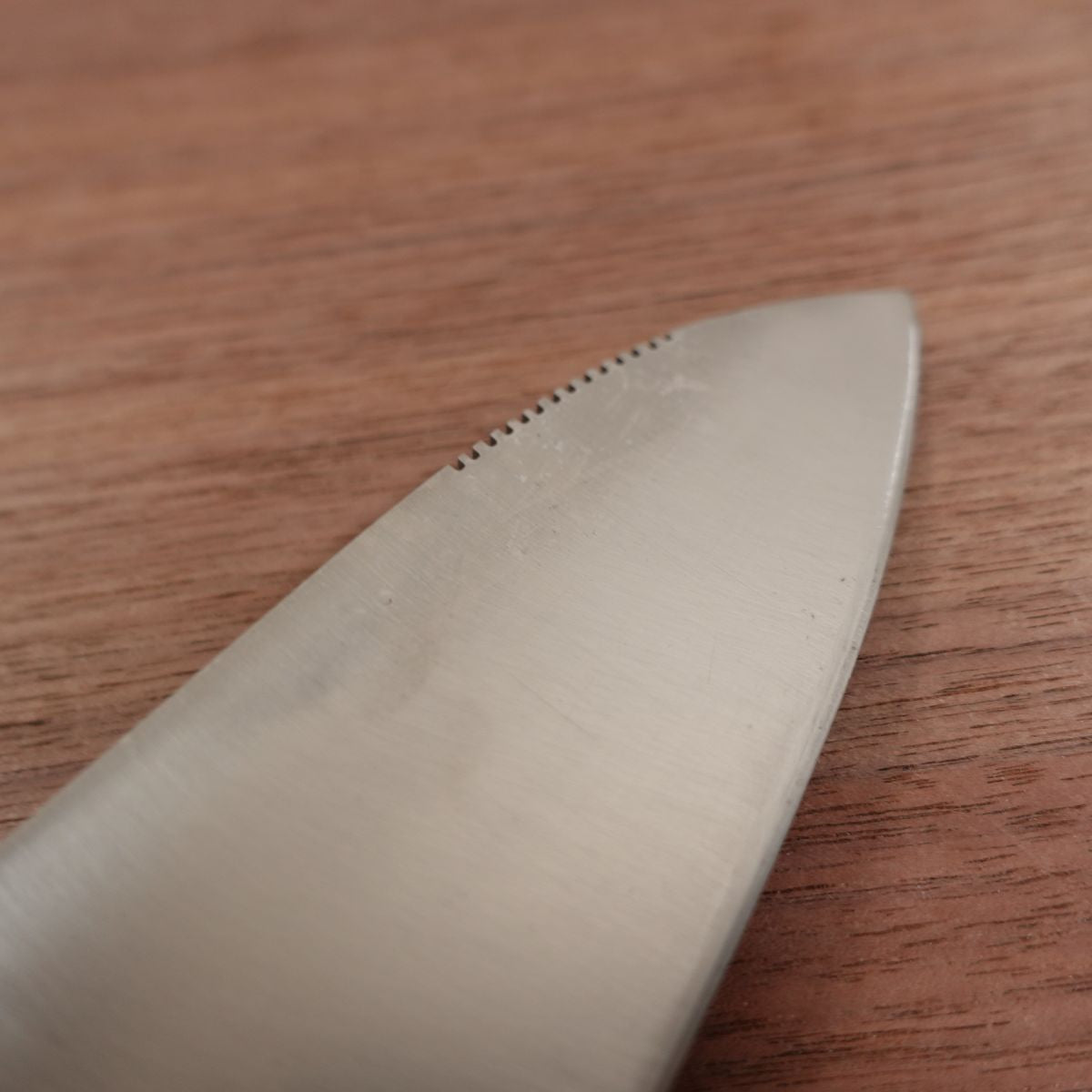 MURPHY Santoku Knife, Sharpened, Murphy Okada, All-Purpose Knife, Serrated Edge, All Stainless Steel, 165mm