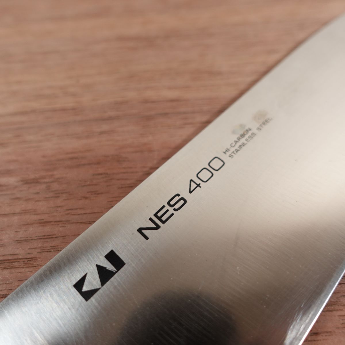 NES400 Santoku Knife, Sharpened, KAI, All-Purpose Knife, Stainless Steel, Excellent Condition, 170mm