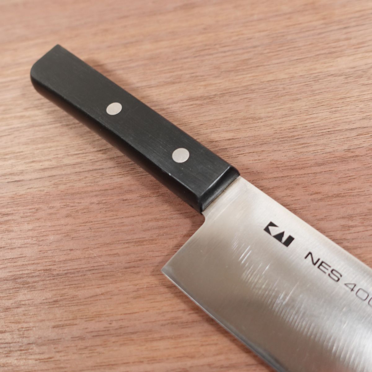 NES400 Santoku Knife, Sharpened, KAI, All-Purpose Knife, Stainless Steel, Excellent Condition, 170mm