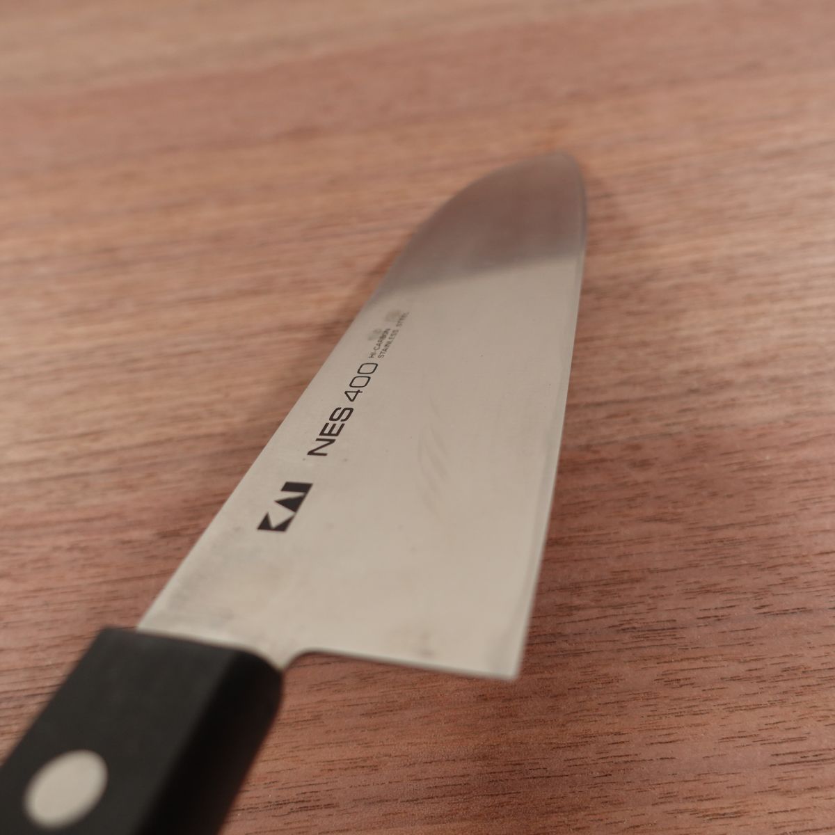 NES400 Santoku Knife, Sharpened, KAI, All-Purpose Knife, Stainless Steel, Excellent Condition, 170mm
