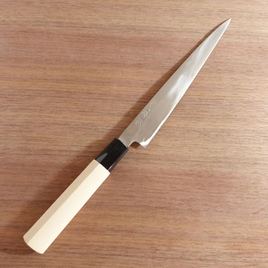 Kiya Yoshihisa Yanagiba Knife, Sharpened, Sashimi Knife, Gourd Logo, Well Maintained, Handle Like New, 205mm