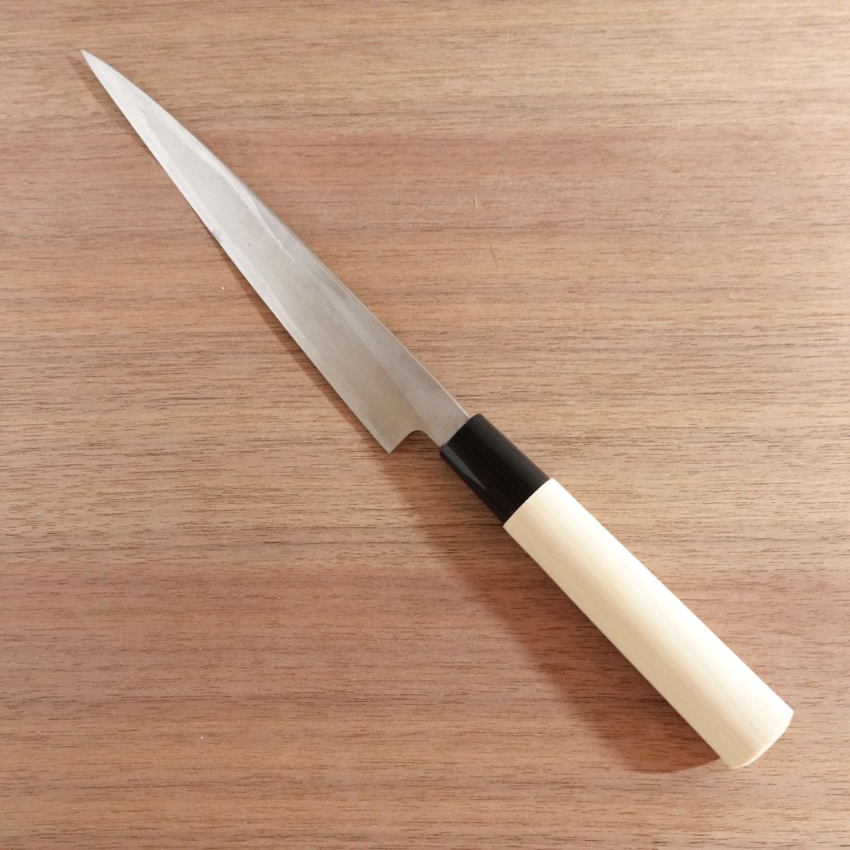 Kiya Yoshihisa Yanagiba Knife, Sharpened, Sashimi Knife, Gourd Logo, Well Maintained, Handle Like New, 205mm