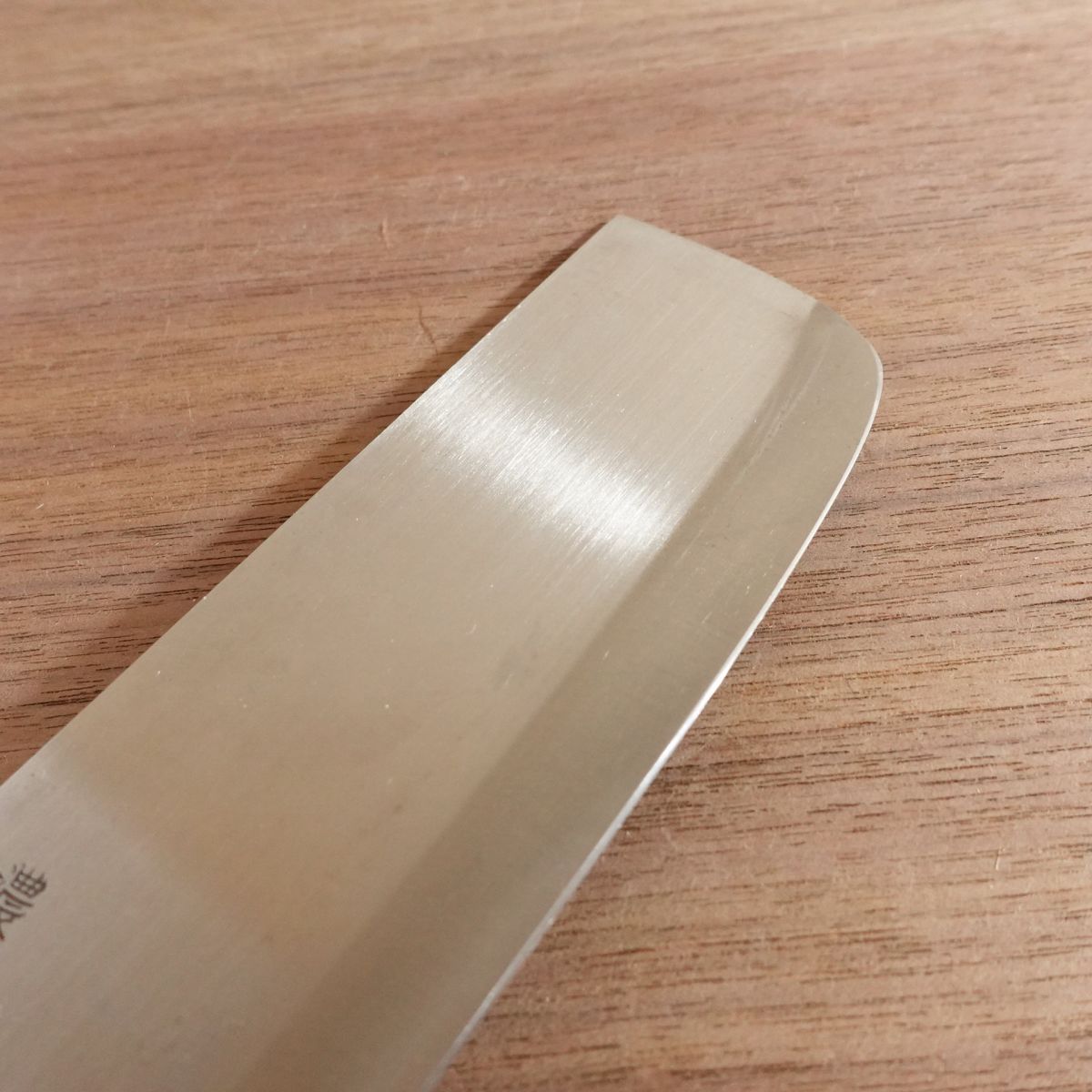 Noshu Magoroku Nakiri Knife, Sharpened, Stainless Steel, Double Bevel, Nakiri, 165mm
