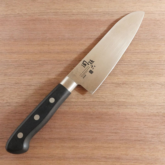 Sekimagoroku Santoku Knife, Sharpened, 2000 SE EDGE ST, All-Purpose Knife, Stainless Steel, 170mm