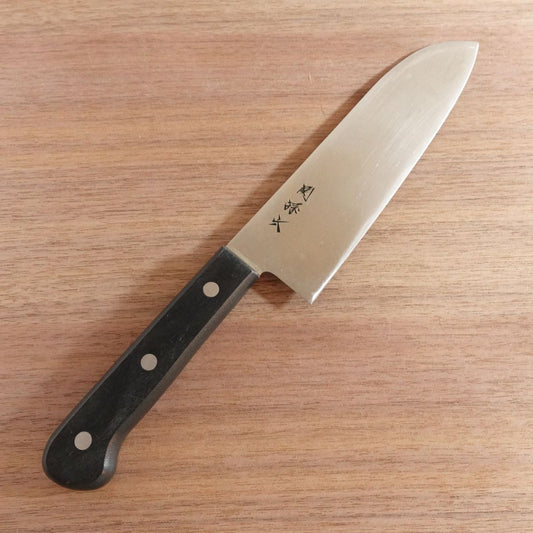 Sekimagoroku Santoku Knife, Sharpened, KAI, All-Purpose Knife, Stainless Steel, 170mm