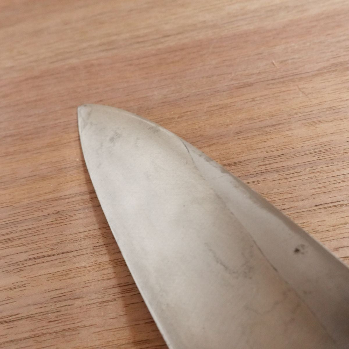 Sakai Masatada Deba Knife, Sharpened, Carbon Steel, Single Bevel, Spine Scratches, 150mm