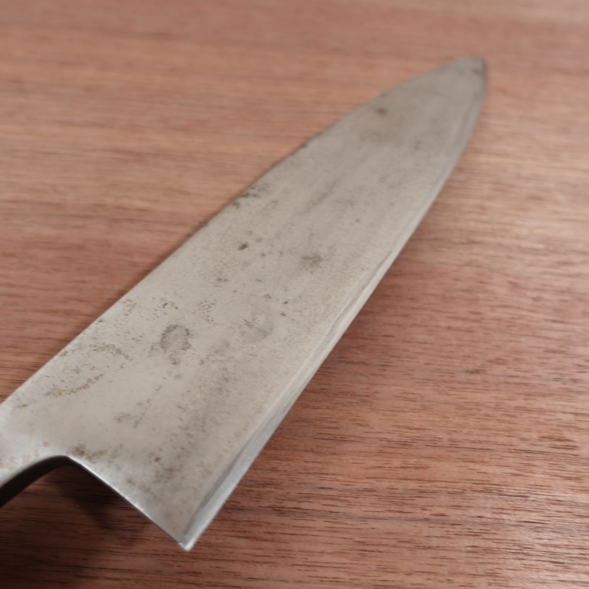 Masamoto Large Deba Knife, Sharpened, Water Buffalo Handle, Large Size, Carbon Steel, Single Bevel, 240mm