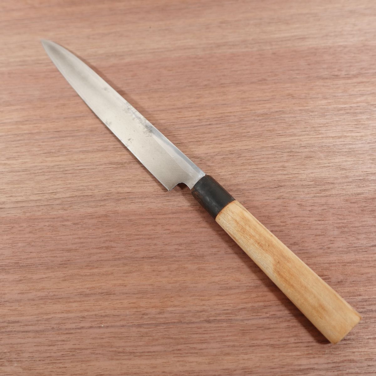 Sakai Toji Yanagiba Knife, Sharpened, Iwakuni, Water Buffalo Handle, Sashimi Knife, Lightly Used, 240mm