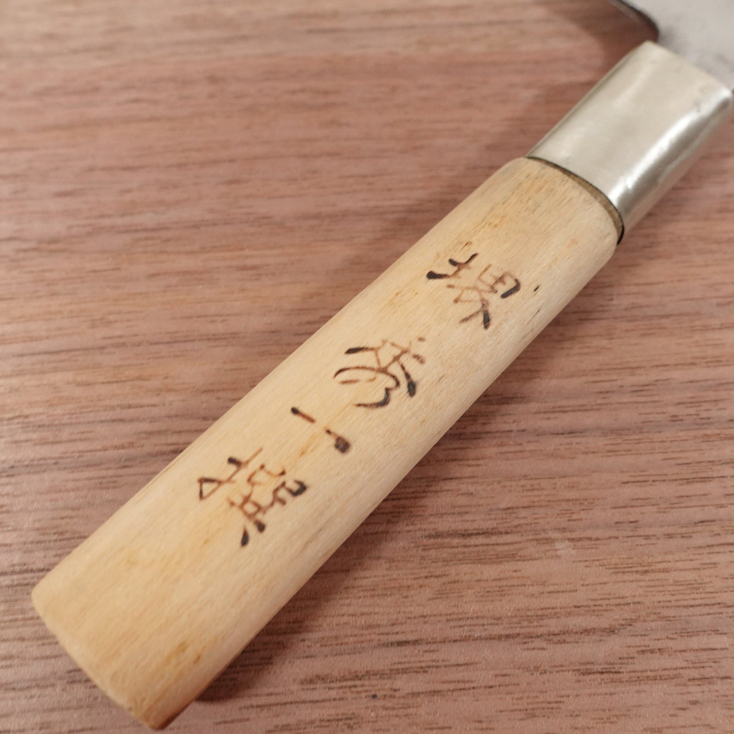 Sakai Soichi Usuba Knife, Sharpened, Single Bevel, Nakiri, Small Crack in Handle, 180mm
