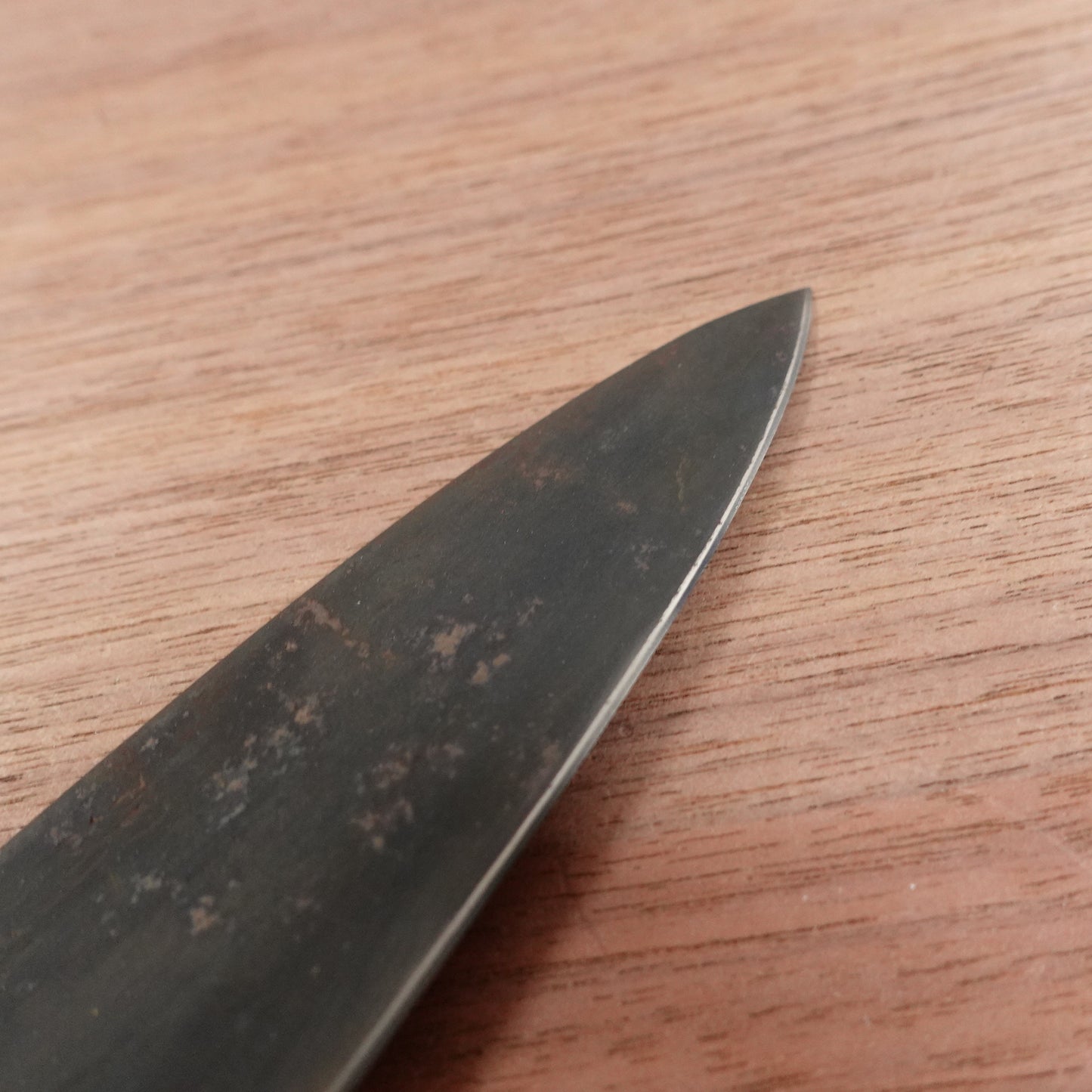 [HYPER REBORN] Sakai Ginya Funayuki Knife, Sharpened, Black Oxide Finish, Thin, Slim Deba, Carbon Steel, Single Bevel, 145mm