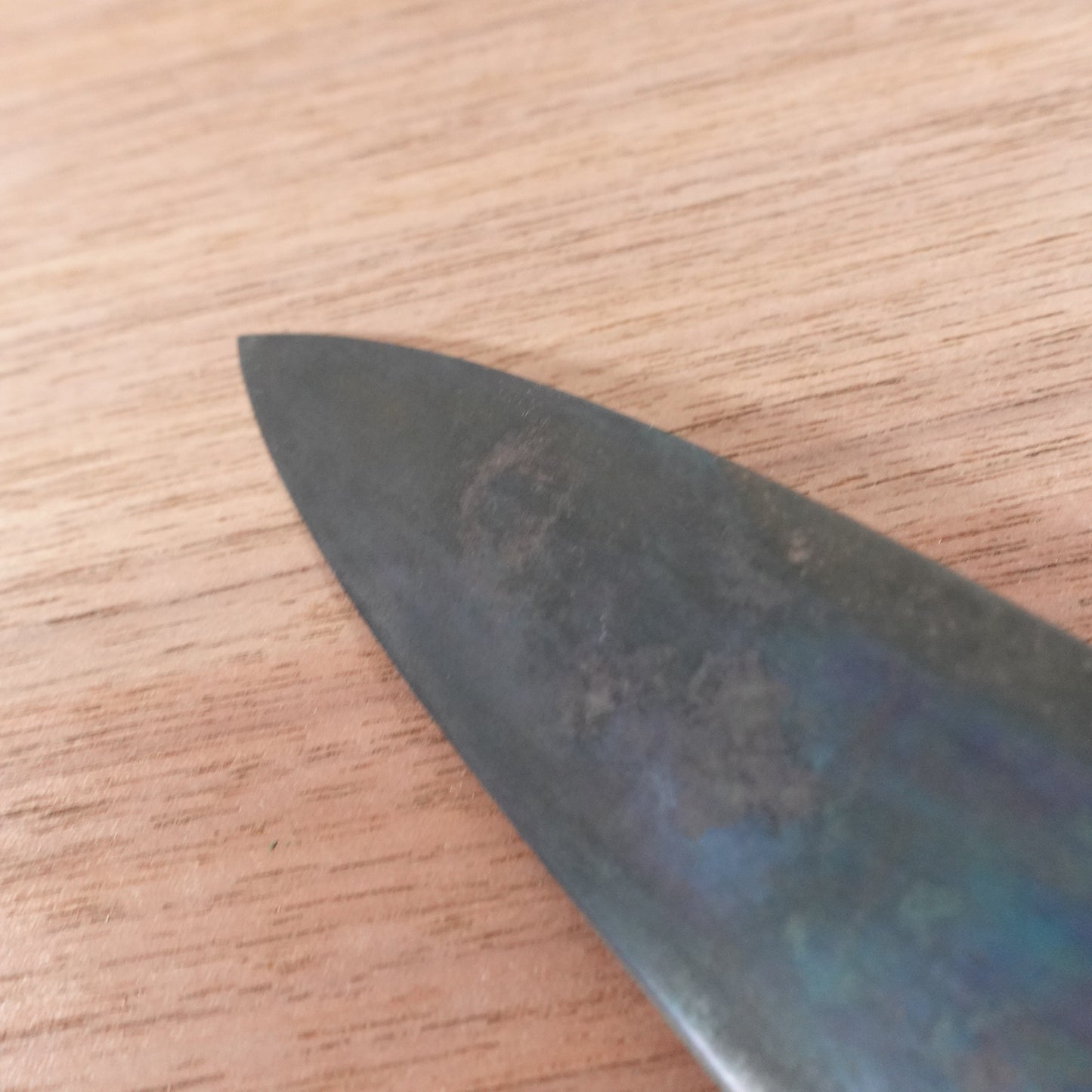 [HYPER REBORN] Sakai Ginya Funayuki Knife, Sharpened, Black Oxide Finish, Thin, Slim Deba, Carbon Steel, Single Bevel, 145mm