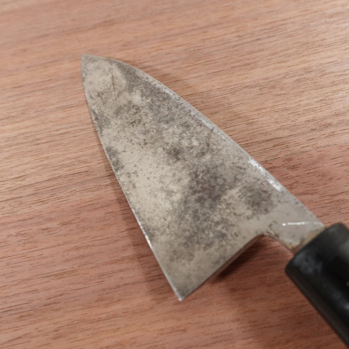 Sekimagoroku Deba Knife, Sharpened, Ginju, Carbon Steel, Single Bevel, 150mm