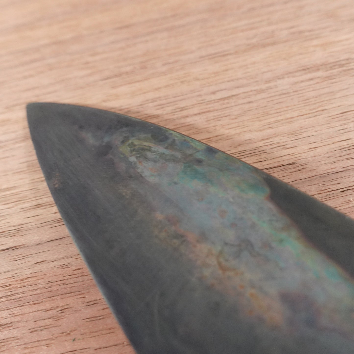 [HYPER REBORN] Sakai Yasumine Deba Knife, Sharpened, Black Oxide Finish, Carbon Steel, Single Bevel, Small Size, 140mm