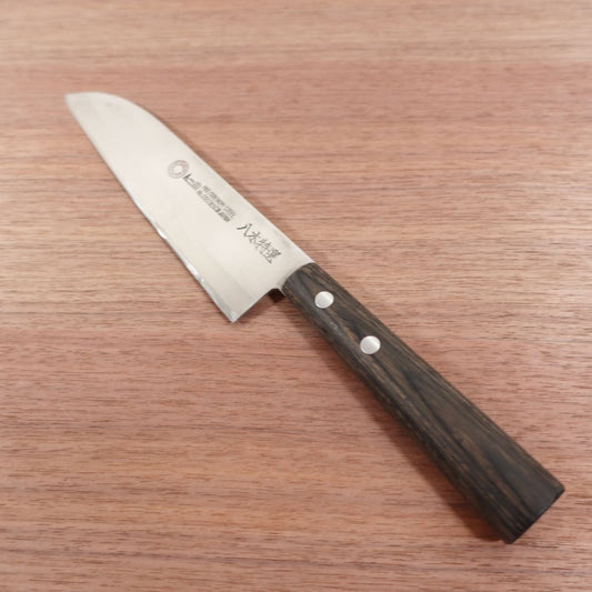 TOHO Santoku Knife, Sharpened, Yagi Special Selection, Stainless Steel, All-Purpose Knife, 165mm