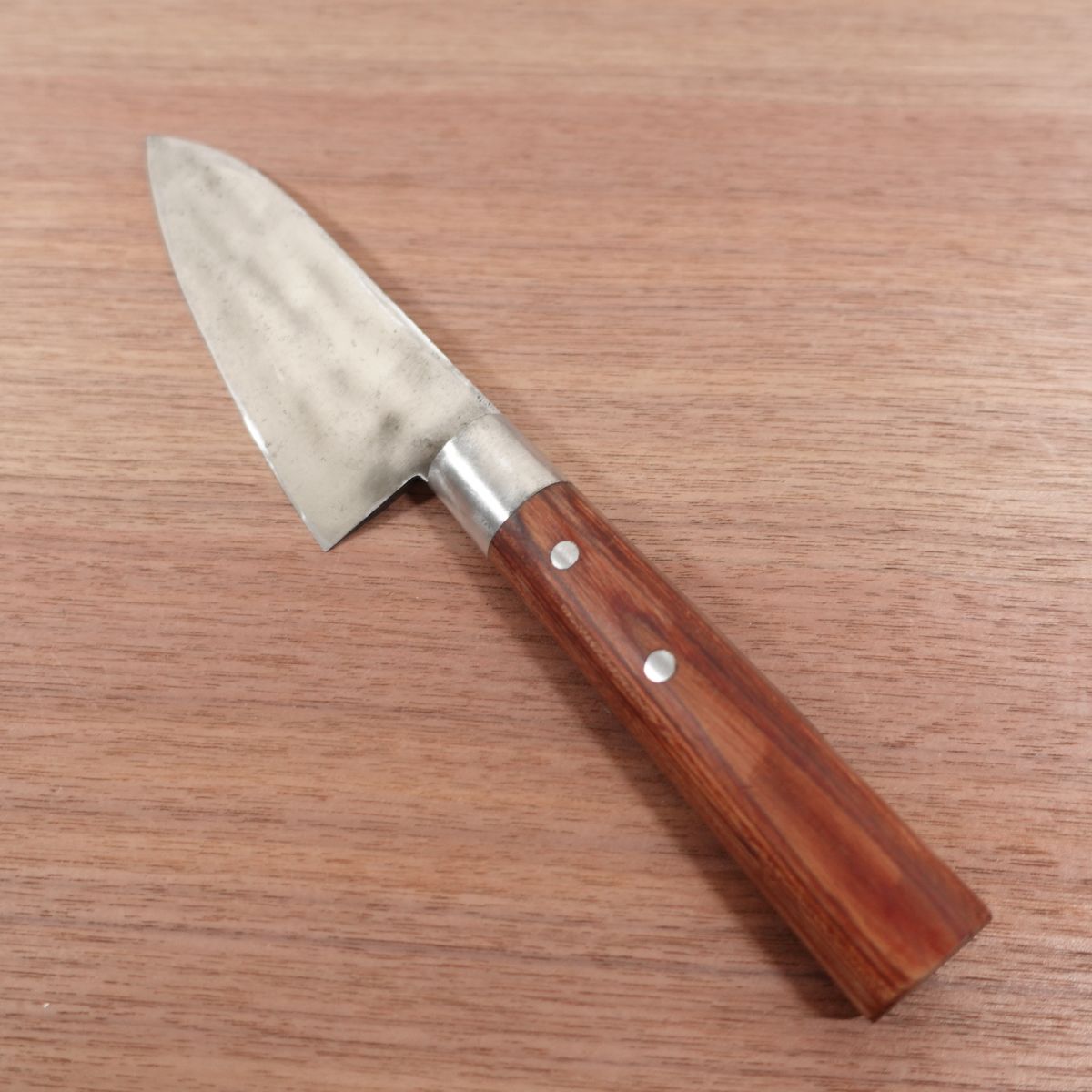 Masaomi Ai-Deba Knife, Sharpened, Thin Deba, Carbon Steel, 150mm