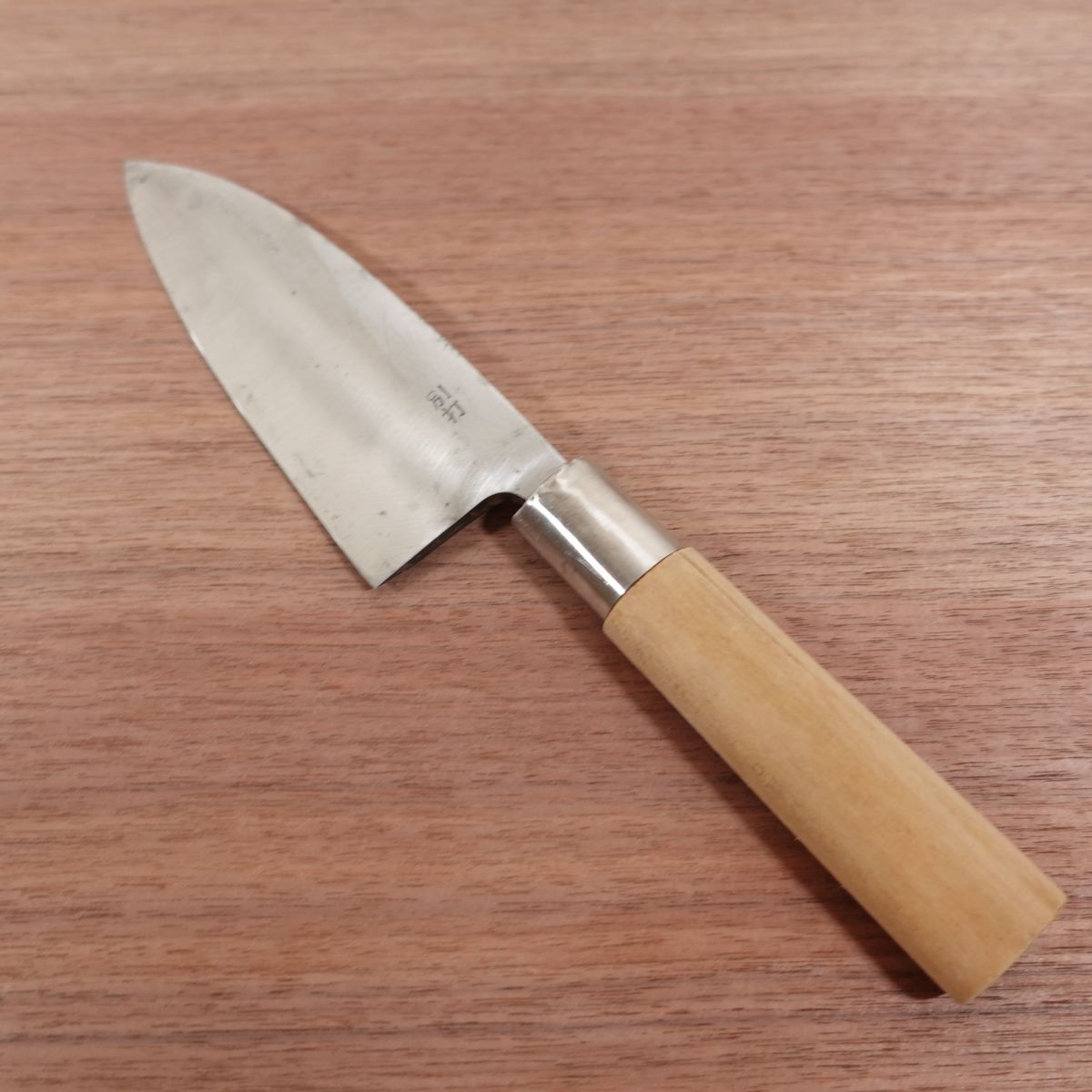 Sakai Masashige Deba Knife, Sharpened, Lightly Used, Sticker