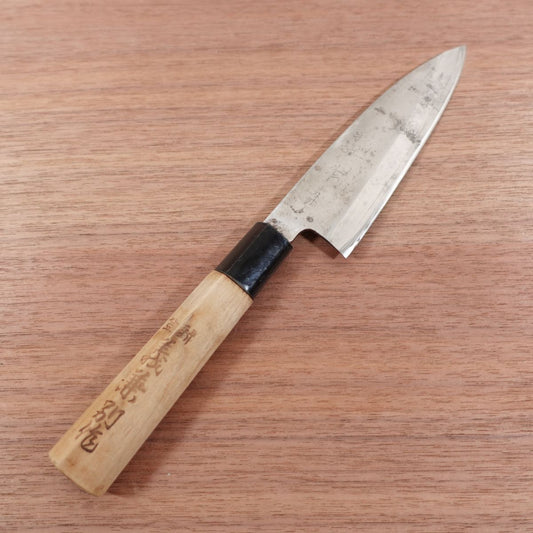 Yoshikane Funayuki Knife, Sharpened, Thin, Slim Deba, Yoshikane, Honbazuke, Special, 150mm