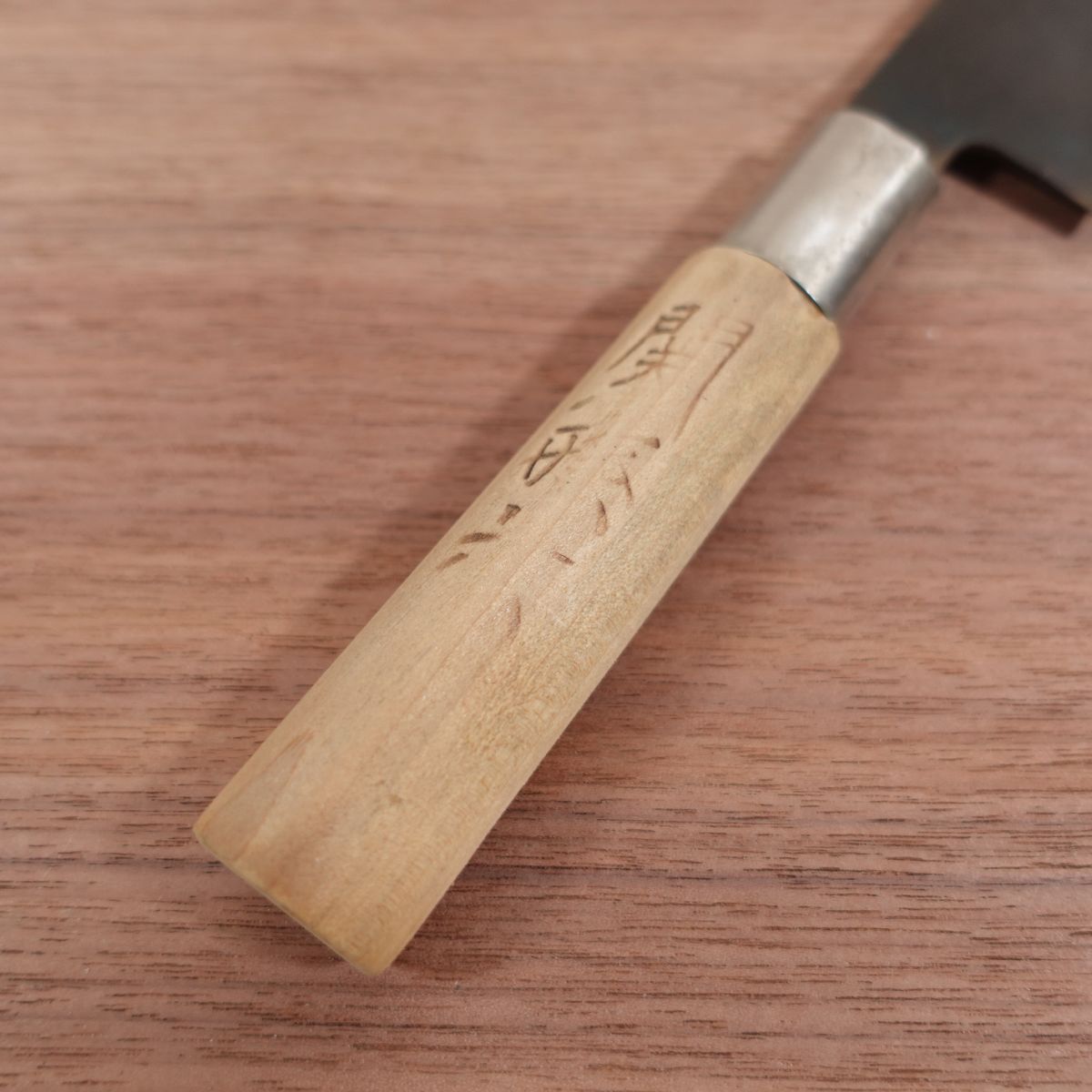 [HYPER REBORN] Sekimagoroku Usuba Knife, Sharpened, Black Oxide Finish, Single Bevel, Nakiri, Carbon Steel, 165mm