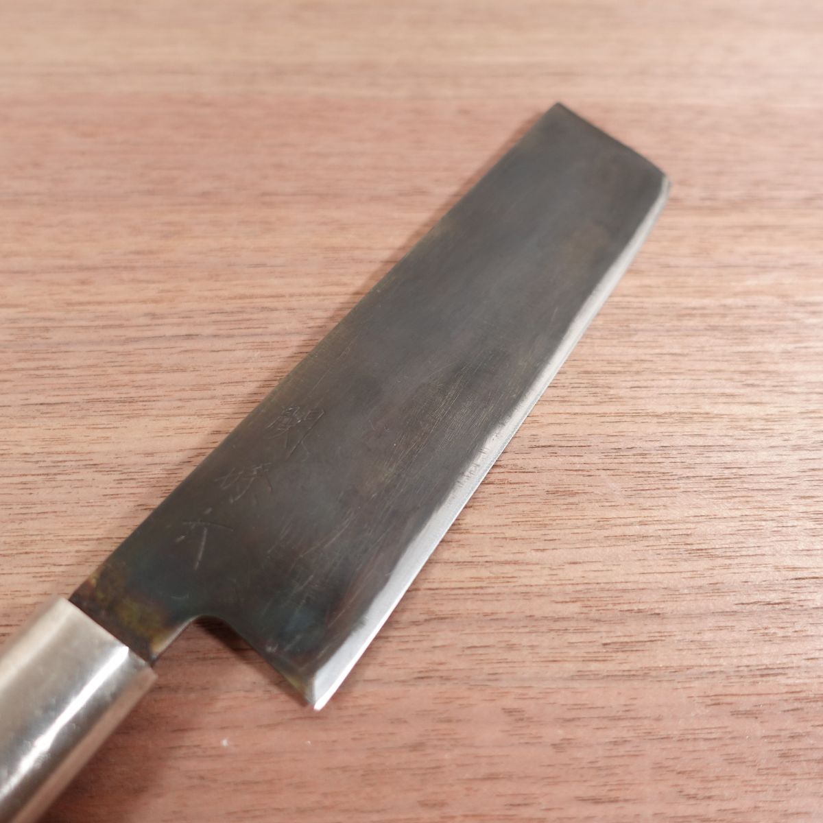 [HYPER REBORN] Sekimagoroku Usuba Knife, Sharpened, Black Oxide Finish, Single Bevel, Nakiri, Carbon Steel, 165mm