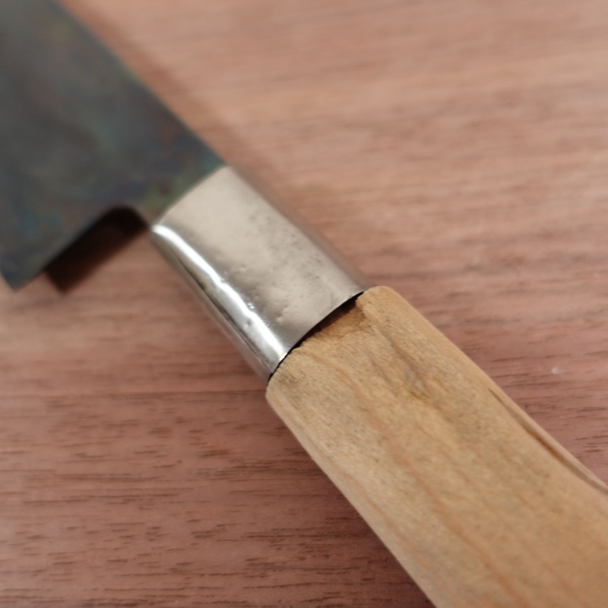 [HYPER REBORN] Sekimagoroku Usuba Knife, Sharpened, Black Oxide Finish, Single Bevel, Nakiri, Carbon Steel, 165mm