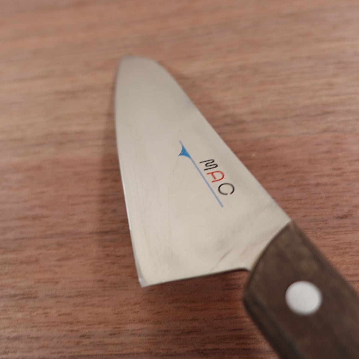 MAC Santoku Knife, Sharpened, Stainless Steel, All-Purpose Knife, Makku, 135mm