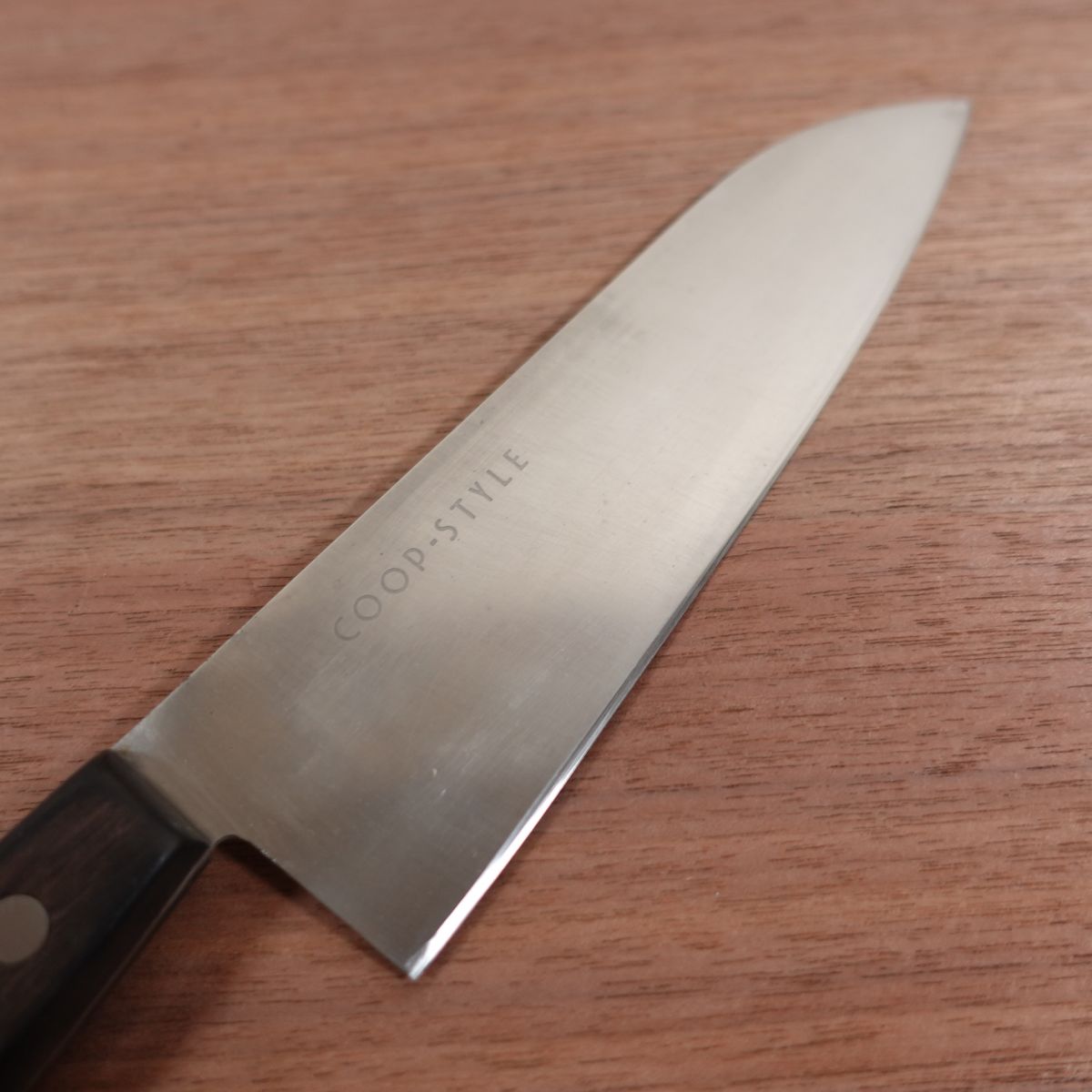 COOP-STYLE Santoku Knife, Sharpened, All-Purpose Knife, Stainless Steel, 180mm