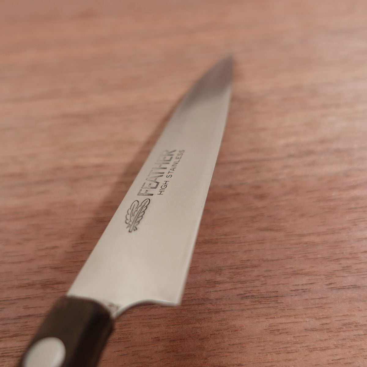 FEATHER Petty Knife, Sharpened, Fruit Knife, Stainless Steel, Decorative Cutting, 130mm
