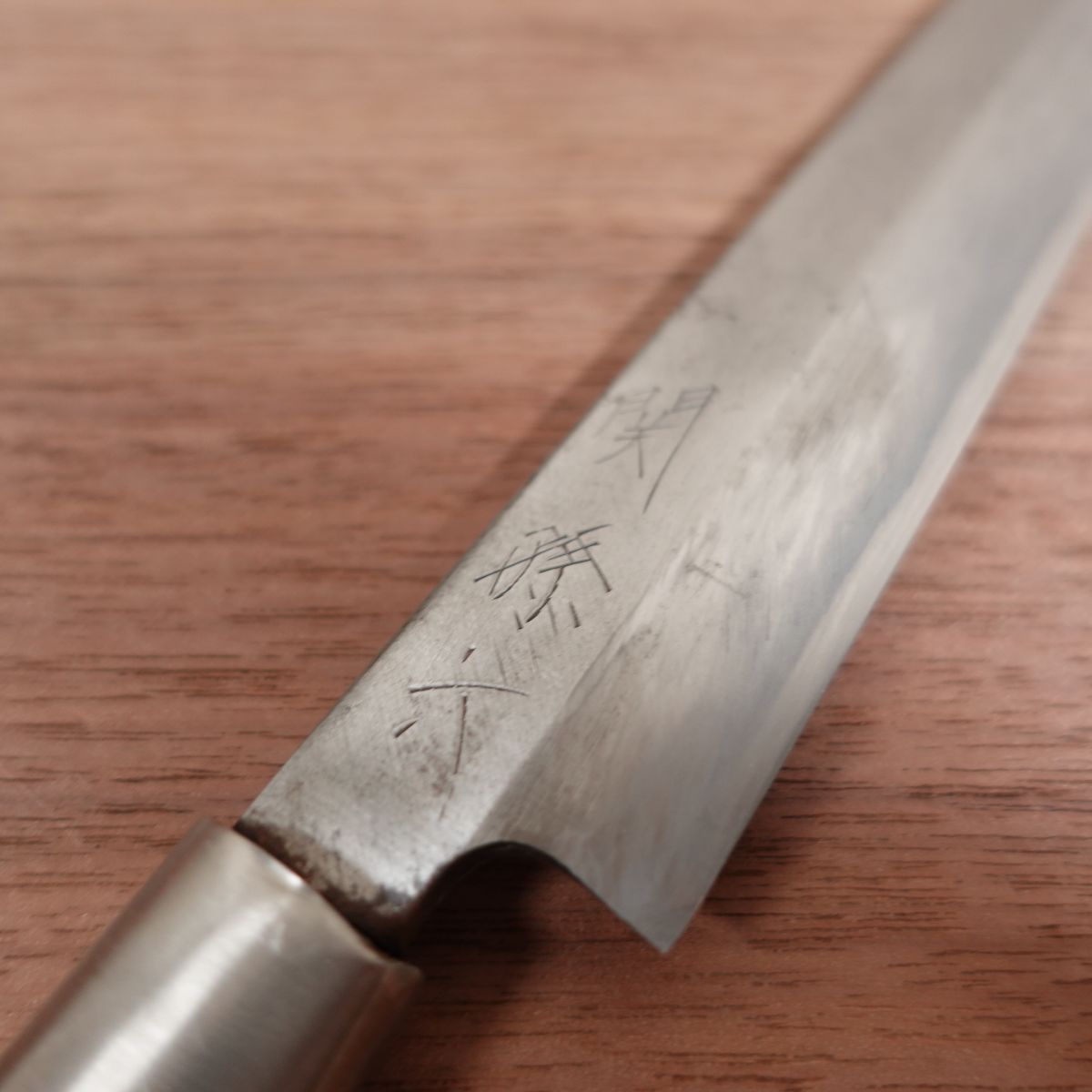 Seki Magoroku Yanagiba Knife, Sharpened, Sashimi Knife, Carbon Steel, Single Bevel, 205mm