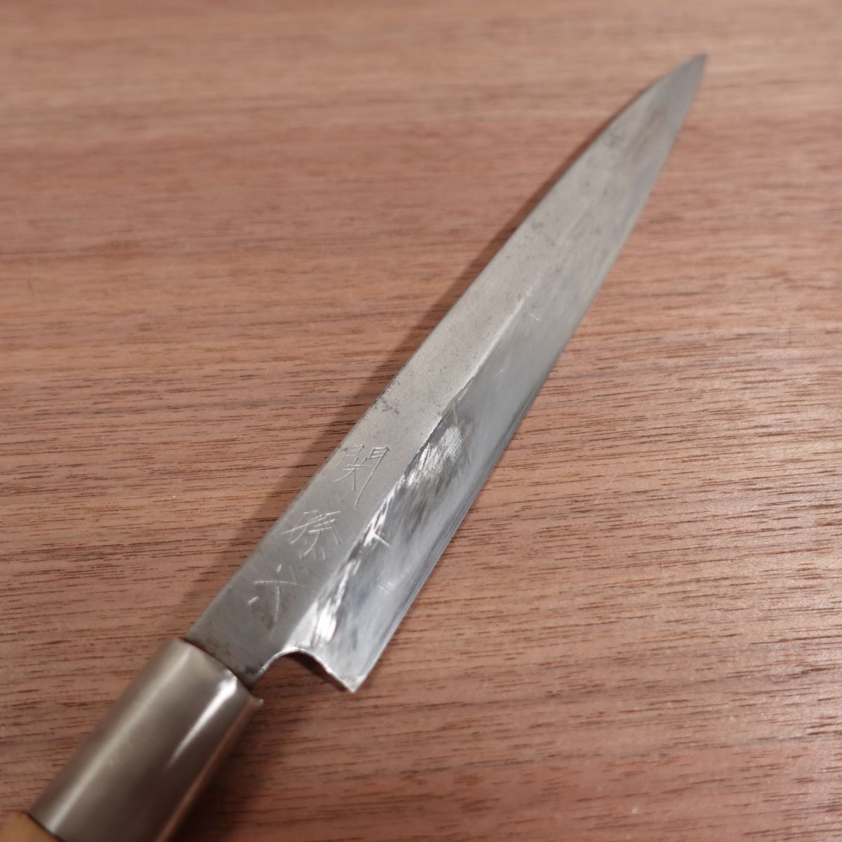 Seki Magoroku Yanagiba Knife, Sharpened, Sashimi Knife, Carbon Steel, Single Bevel, 205mm
