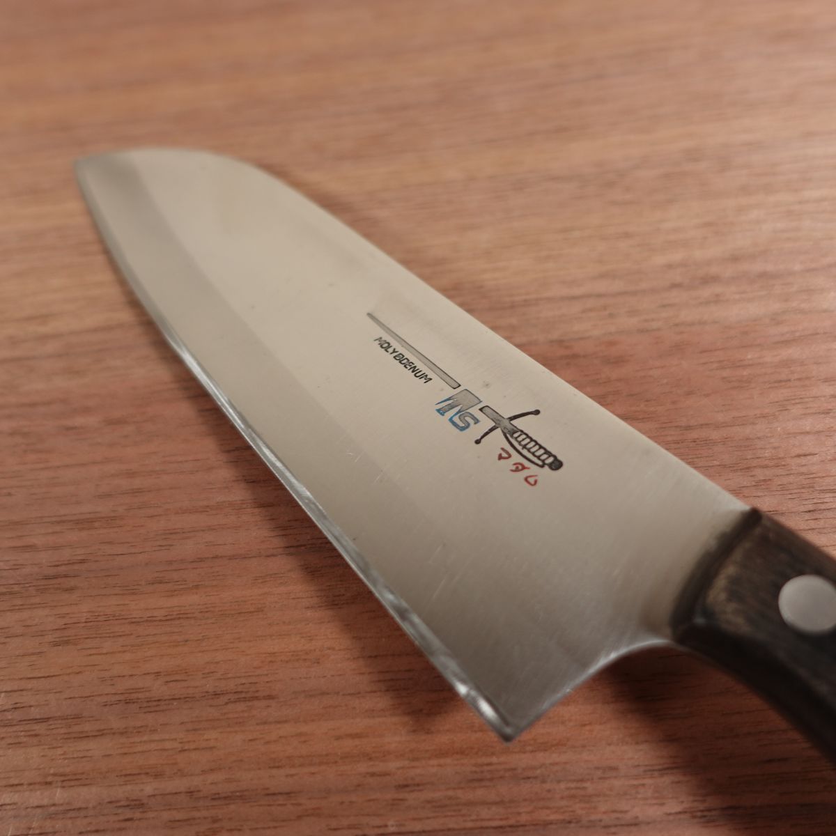TS Madam Santoku Knife, Sharpened, Molybdenum, All-Purpose Knife, Inoguchi Hamono, 170mm