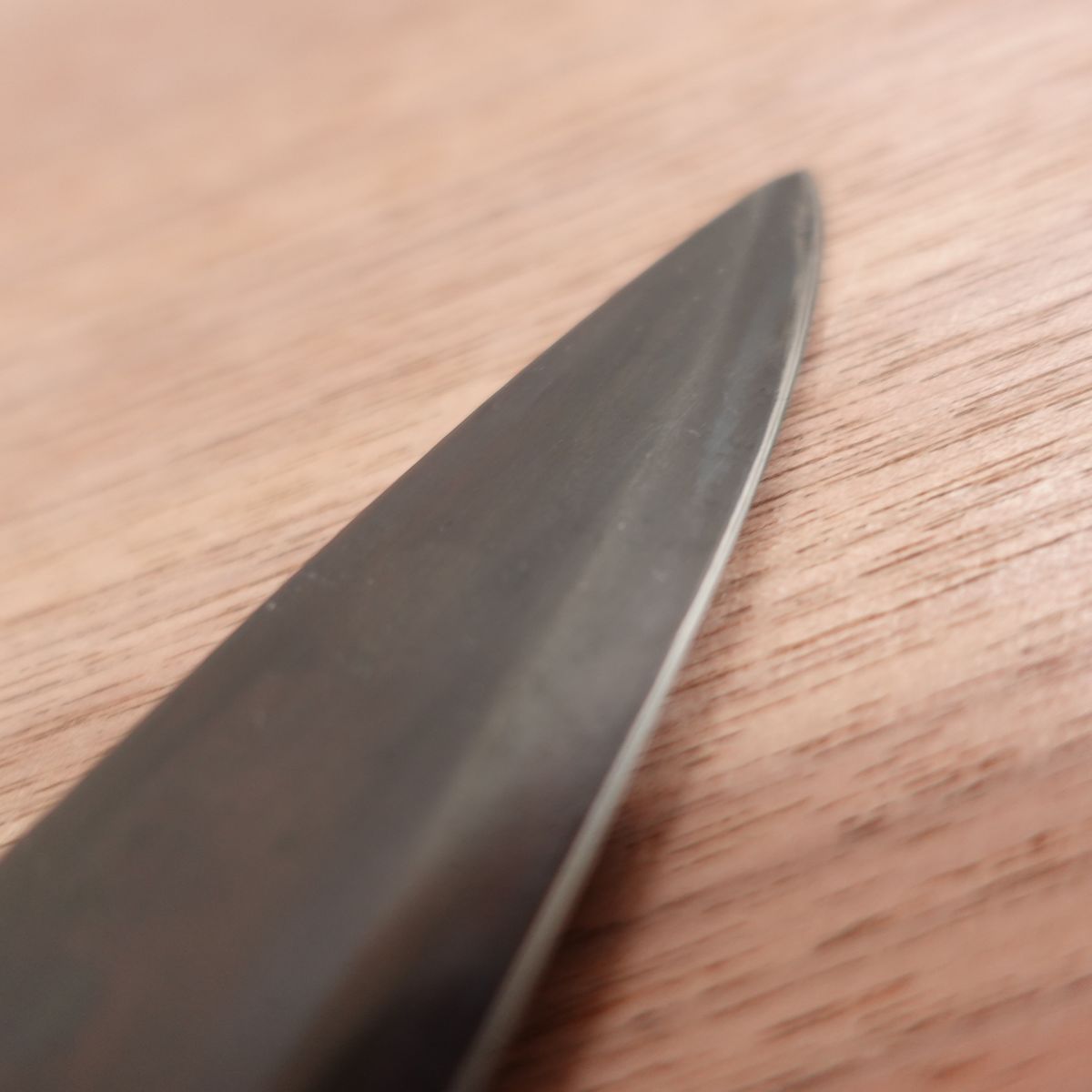 [HYPER REBORN] Funayuki Knife, Sharpened, Black Oxide Finish, Thin Blade, Carbon Steel, Wa-Petty, Ko-Deba, 140mm