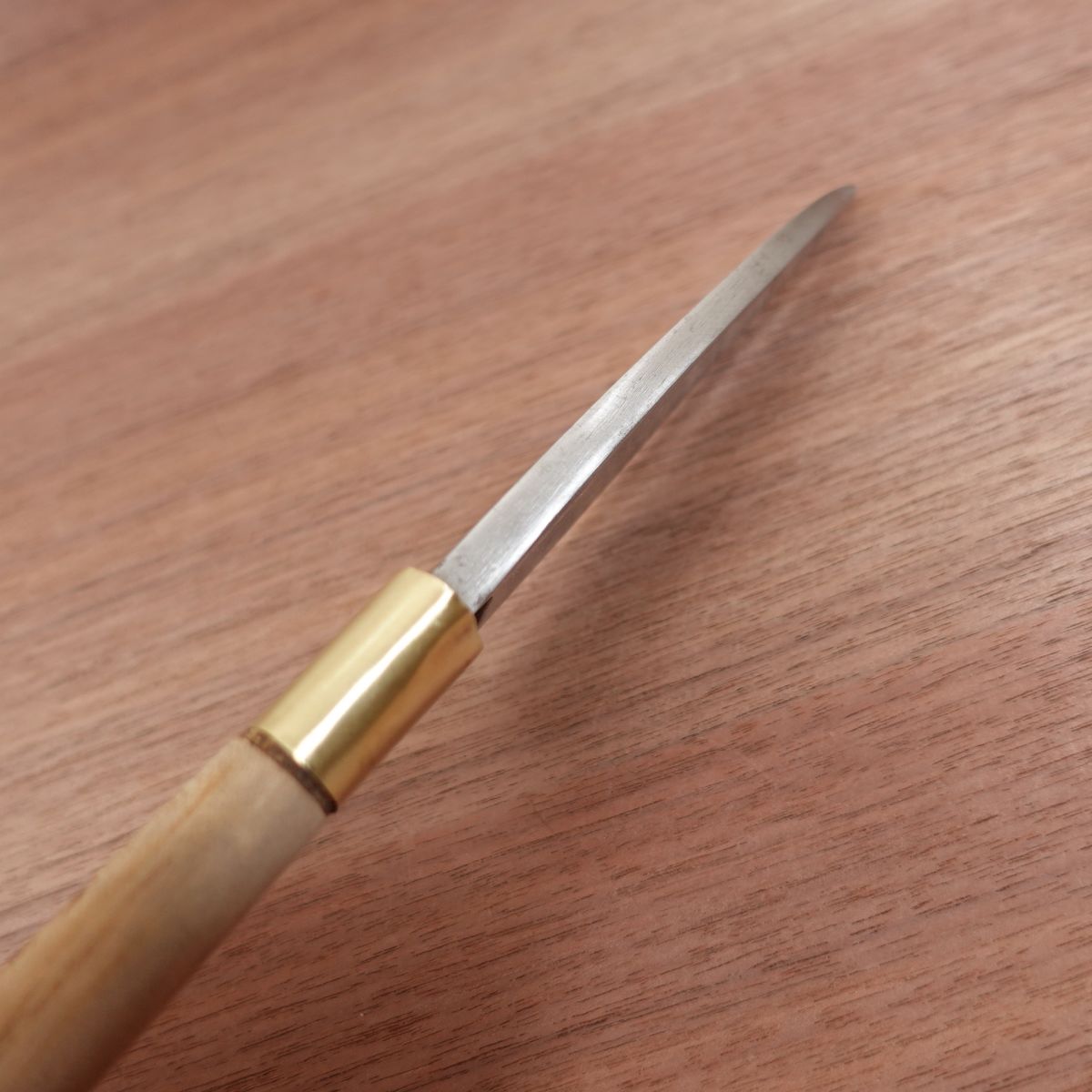 Masataka Deba Knife, Sharpened, Marukyu, Carbon Steel, Single Bevel, 135mm