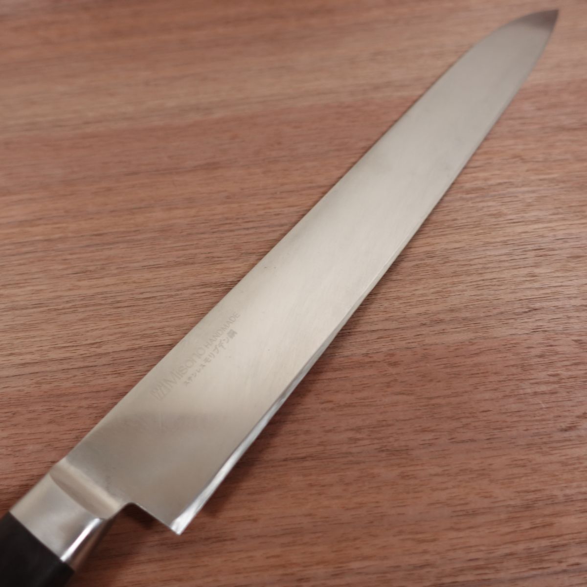 Misono Gyuto Knife, Sharpened, Large Slicer, Stainless Steel, Molybdenum Steel, Straight Edge, 365mm