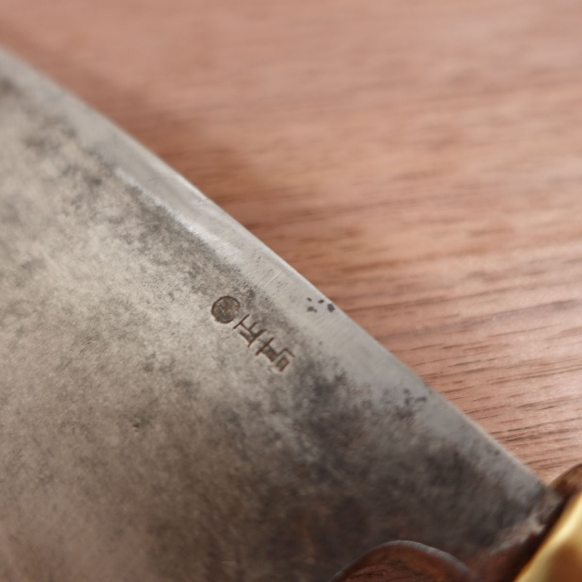 Masataka Deba Knife, Sharpened, Marukyu, Carbon Steel, Single Bevel, 165mm