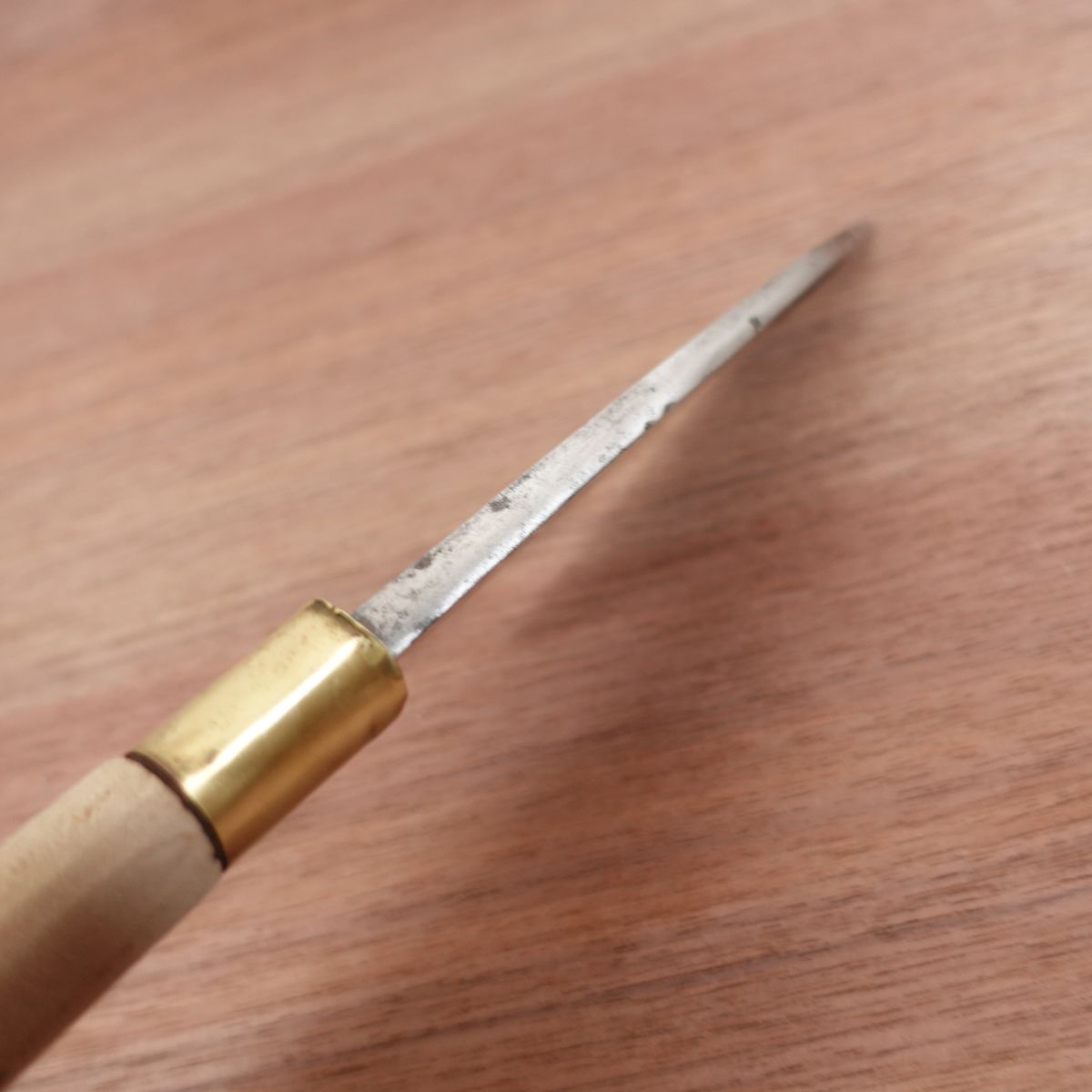 Masataka Deba Knife, Sharpened, Marukyu, Carbon Steel, Single Bevel, 165mm
