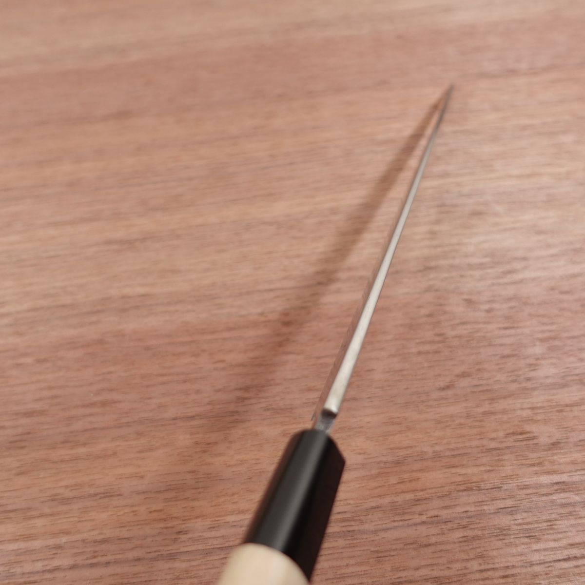 Blue Steel Yanagiba Knife, Sharpened, Sashimi Knife, Yasuki Steel, Handle Like New, 205mm