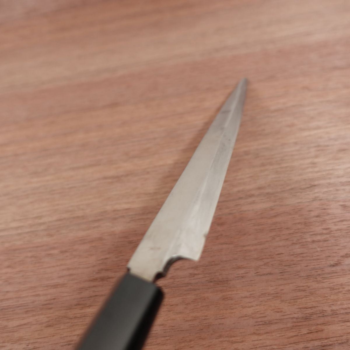 Blue Steel Yanagiba Knife, Sharpened, Sashimi Knife, Yasuki Steel, Handle Like New, 205mm