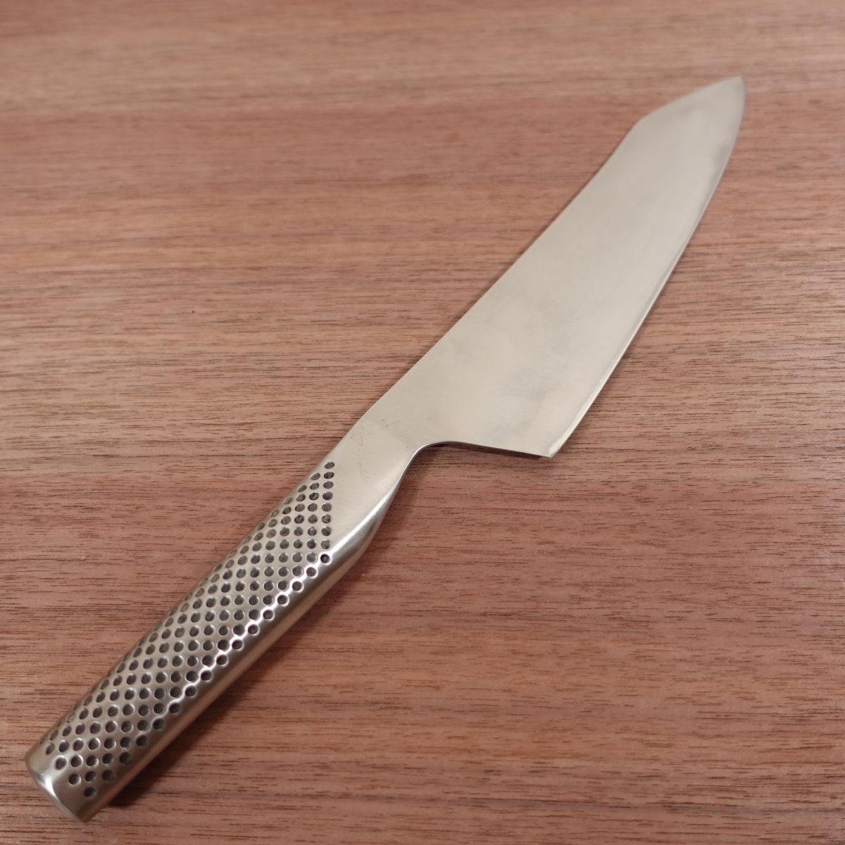 Global Bunka Knife, Sharpened, Kiritsuke Santoku, G-4, All-Purpose Knife, Stainless Steel, Lightly Used, 180mm