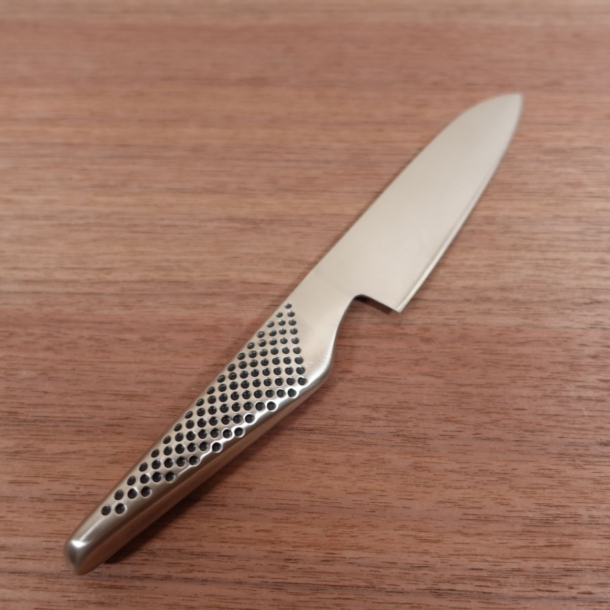 Global Petty Knife, Sharpened, Fruit Knife, GS-35, Decorative Cutting, Stainless Steel, Lightly Used, 120mm