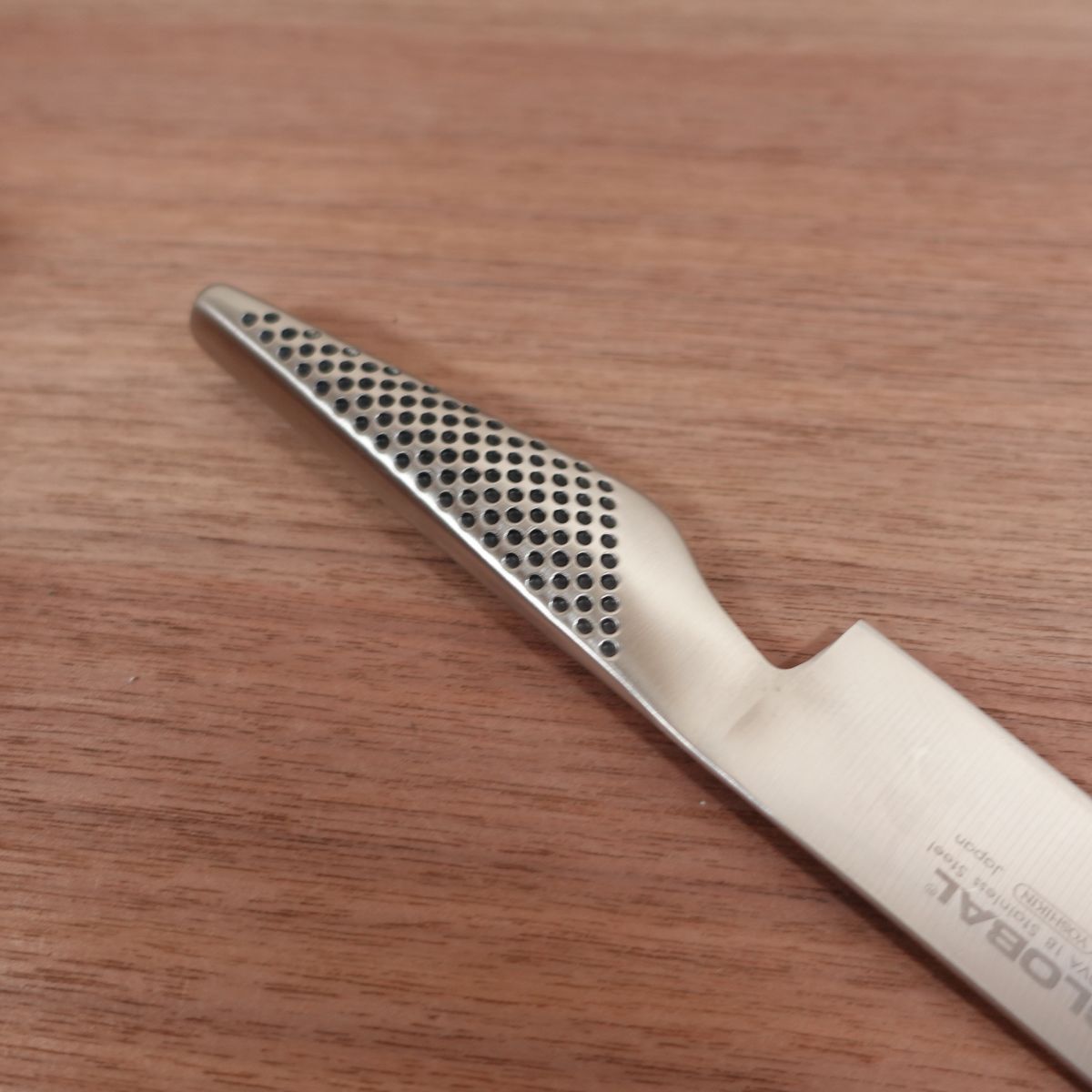 Global Petty Knife, Sharpened, Fruit Knife, GS-35, Decorative Cutting, Stainless Steel, Lightly Used, 120mm