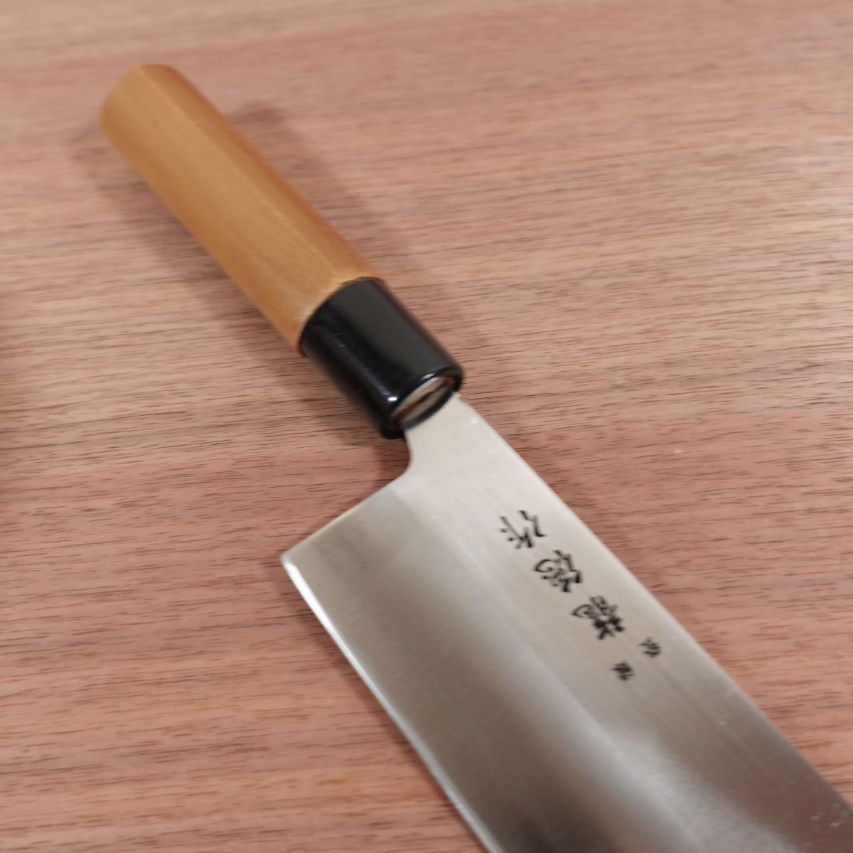 Ryutoku Nakiri Knife, Sharpened, Stainless Steel, Nakiri, Minimal Signs of Use, 160mm